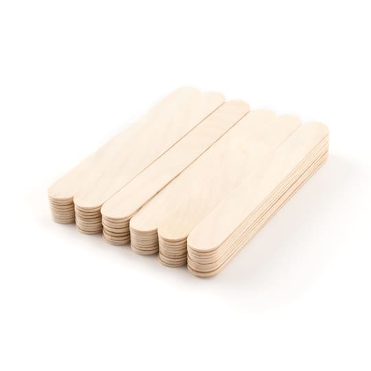 Jumbo Wood Craft Sticks by Creatology